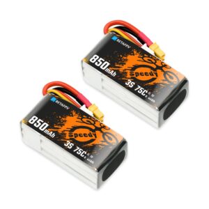 850mAh 3S 75C LiPo akumulators