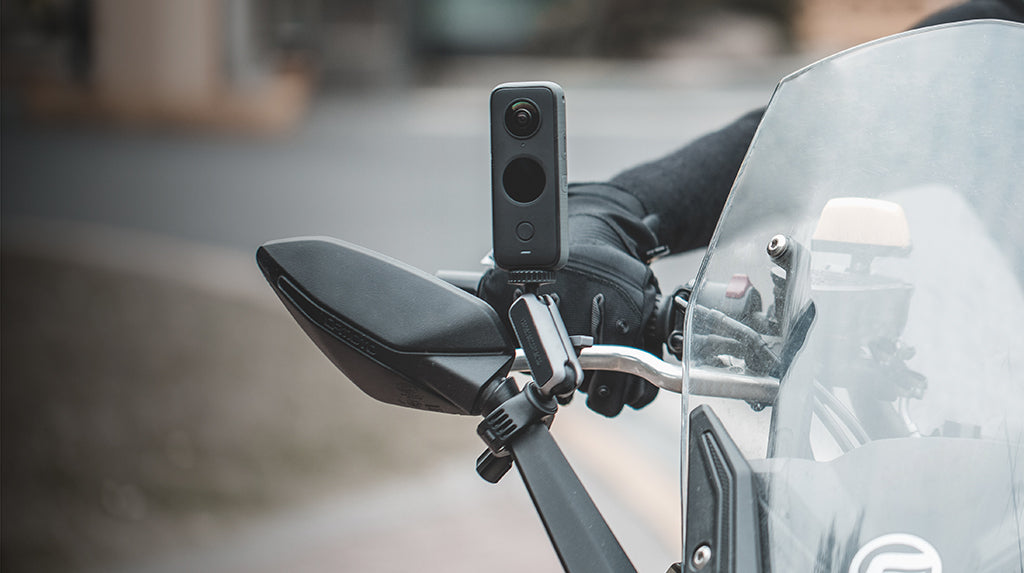 Action Camera Handlebar Mount Easy to capture cycling shots