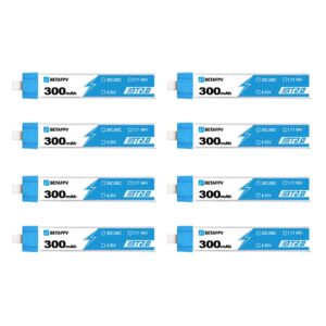 BT2.0 300mAh 1S 30C Battery (8PC, Cetus)