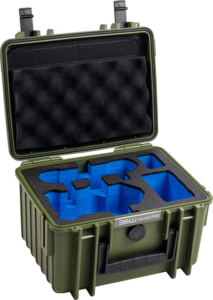 BW Outdoor case Type 2000 DJI Mini 4 Pro / Bronze green