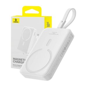 BASEUS Magnetic Mini PowerBank iP 10000mAh 20W White