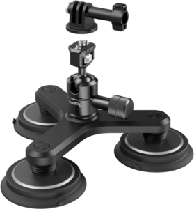 SmallRig 4468 Triple Magnetic Suction Cup Mounting Support Kit for Action Cameras