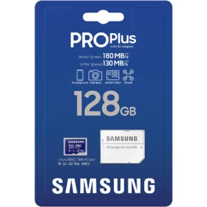 MEMORY MICRO SDXC PRO+ 128GB W/ADAPT.  MB-MD128SA/EU SAMSUNG