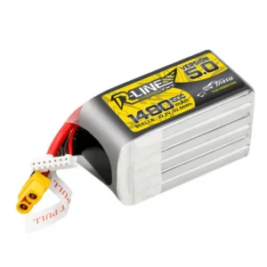 Tattu R-Line Version 5.0 1480mAh 6S Lipo battery