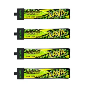 BetaFPV LAVA Sēriju 1S akumulators II 680mAh 95C (4gb)
