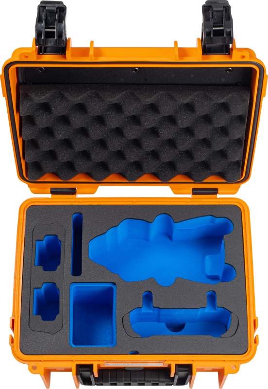 BW Outdoor Cases Type 3000 for DJI Air 3 /Air 3S / Orange